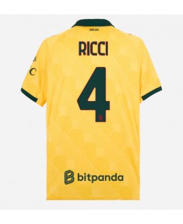 Günstige AC Milan Samuele Ricci #4 3rd trikot 2025-26 Kurzarm